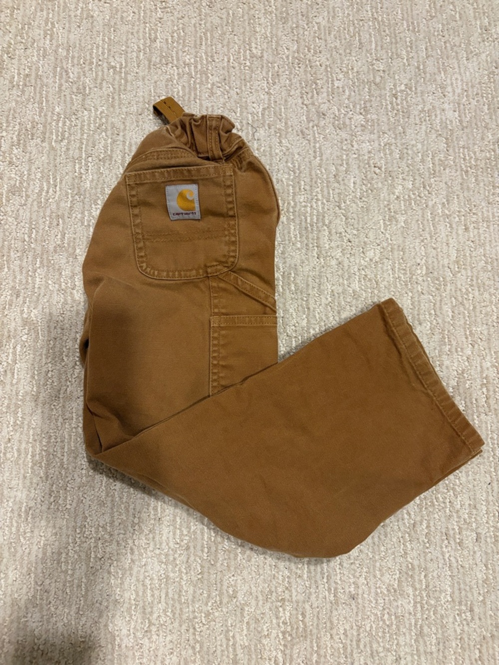 Kids Cargo Work Pants with Utility Pocket